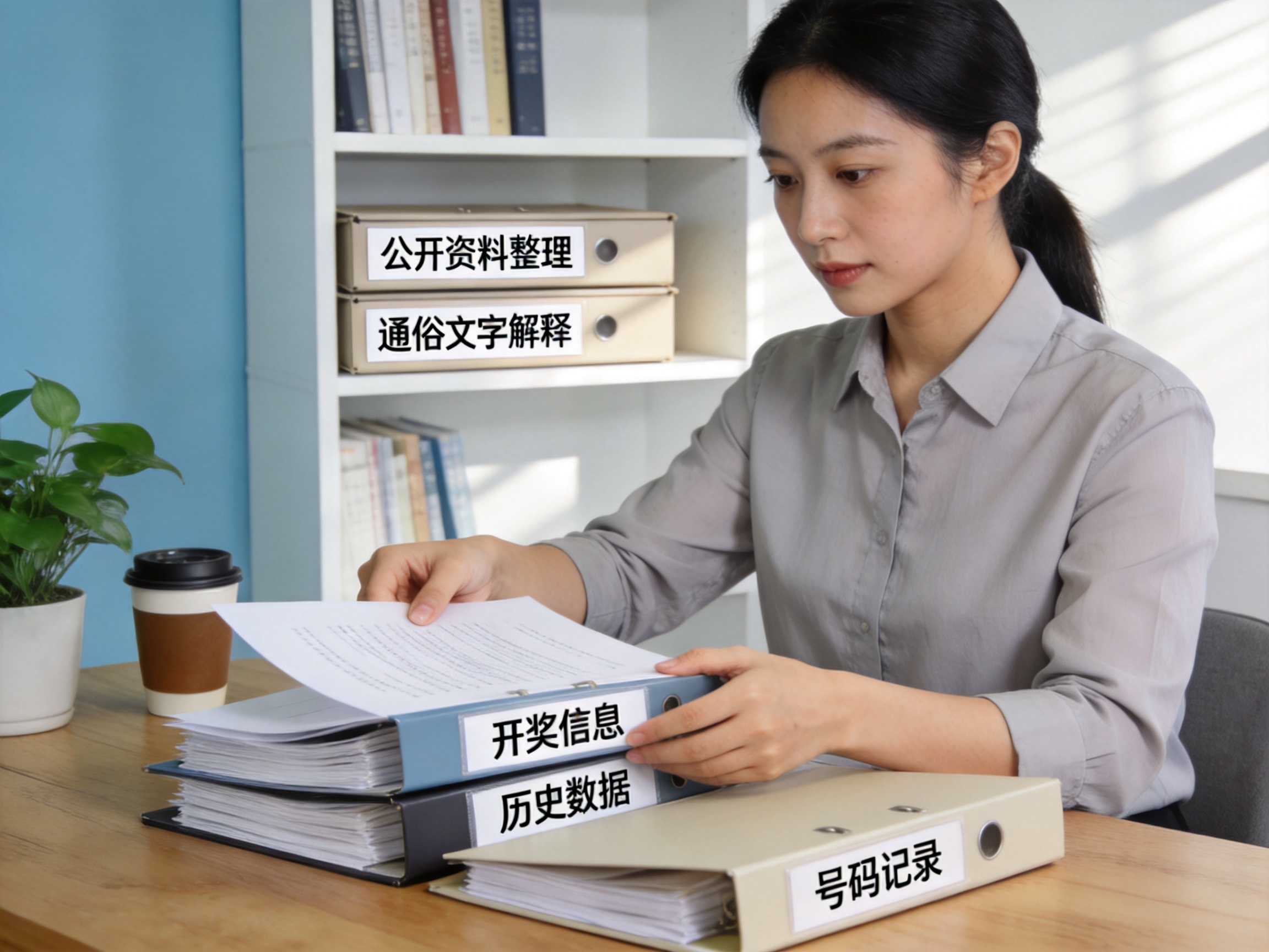 彩神(Vll)内容方向示意图，展示资料整理与栏目规划之间的关系